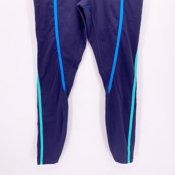 Nike Dri-Fit Blue Athletic Leggings Size Small - Picture 4 of 9